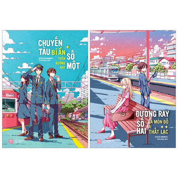 Bộ Bộ Sách Chuyến Tàu Bí Ẩn Trên Đường Ray Số Một + Đường Ray Số Hai Và Món Đồ Bị Thất Lạc (Bộ 2 Cuốn)