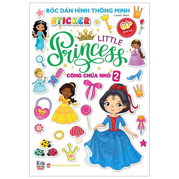 bộ bóc dán hình thông minh - little princess - công chúa nhỏ 2