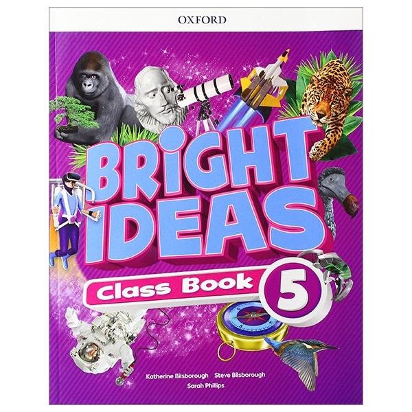 bộ bright ideas: level 5: pack (class book and app)