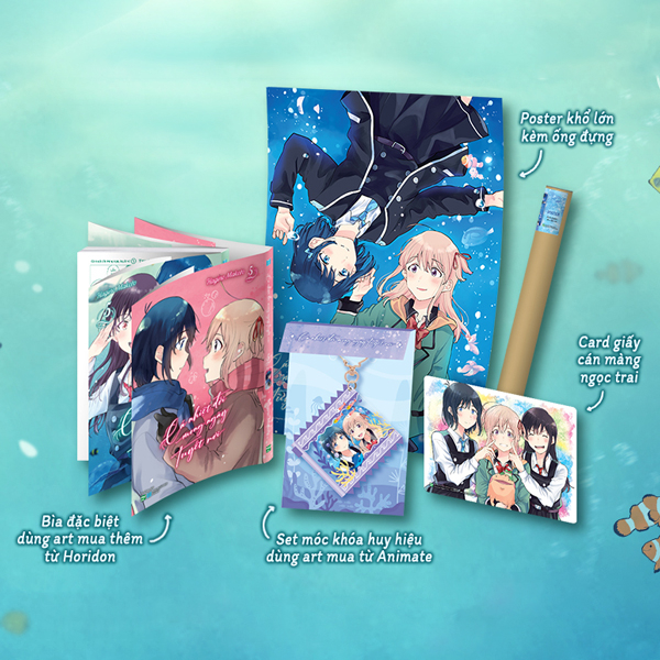 Bộ
						
										
										Cá Nhiệt Đới Mong Ngày Tuyết Rơi - Tập 5 - Bản Sưu Tầm - Tặng Kèm Card Giấy + Bìa Áo Đặc Biệt + Set Móc Khóa Huy Hiệu + Huy Hiệu