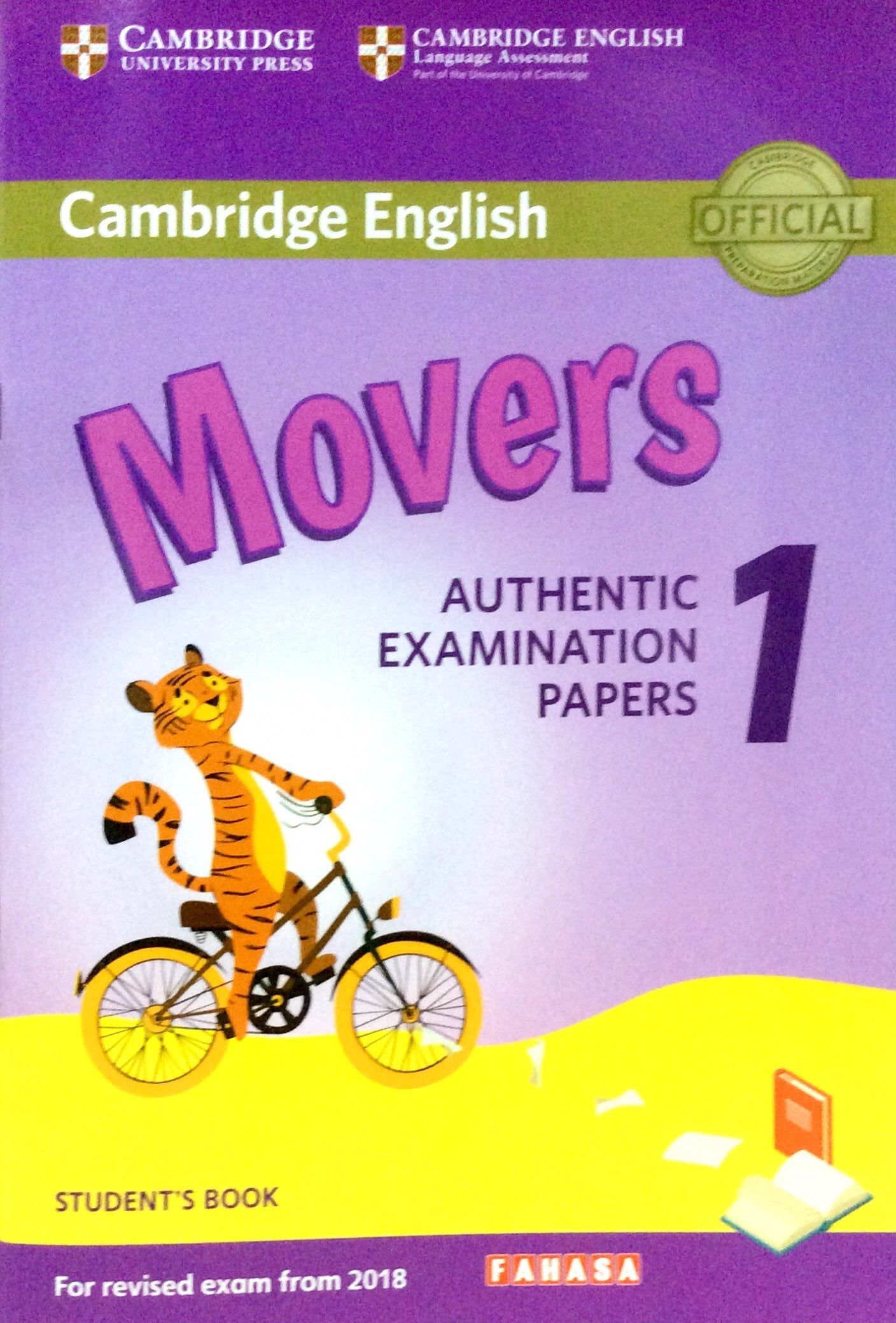 bộ cambridge english movers 1 for revised exam from 2018 student's book