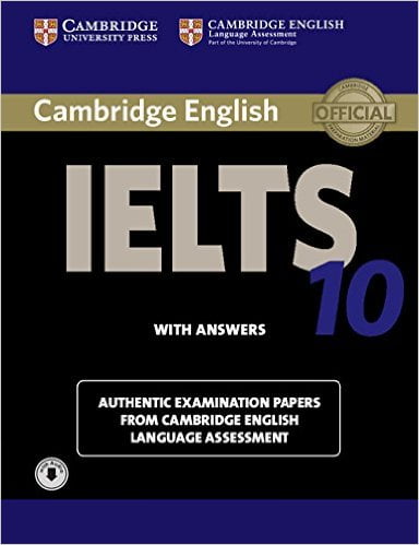 bộ cambridge ielts 10 with answers (ngôn ngữ tiếng anh) (không kèm audio)