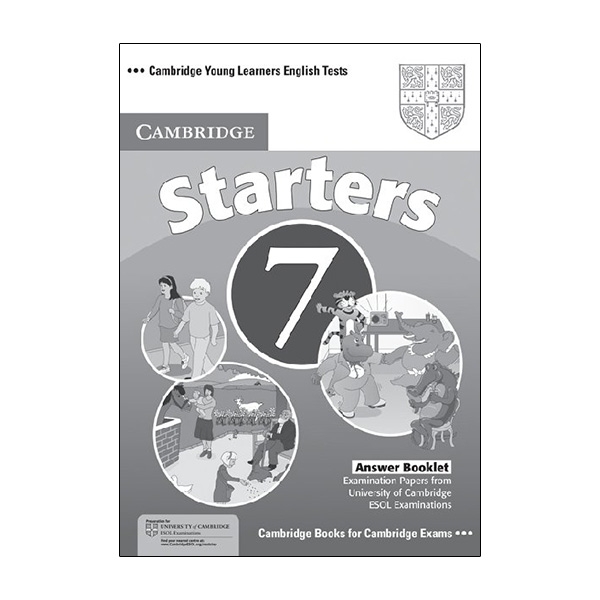 bộ cambridge young learners english tests 7 starters answer booklet