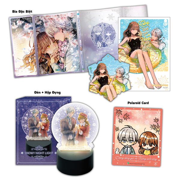 Bộ
						
										
										Chàng Băng Giá Và Nàng Lạnh Lùng - Tập 10 - Bản Sưu Tầm - Tặng Kèm Bookmark Bông Tuyết + Đèn + Hộp Đựng + Polaroid Card + Bìa Đặc Biệt