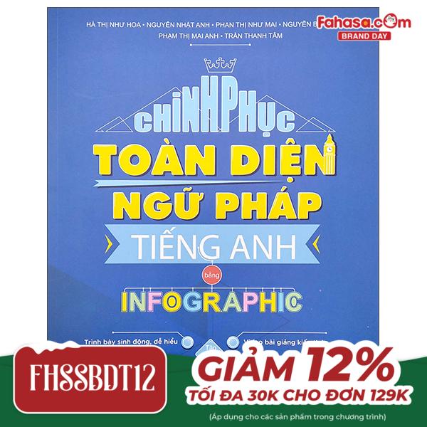 bộ chinh phục toàn diện ngữ pháp tiếng anh bằng infographic - tập 1