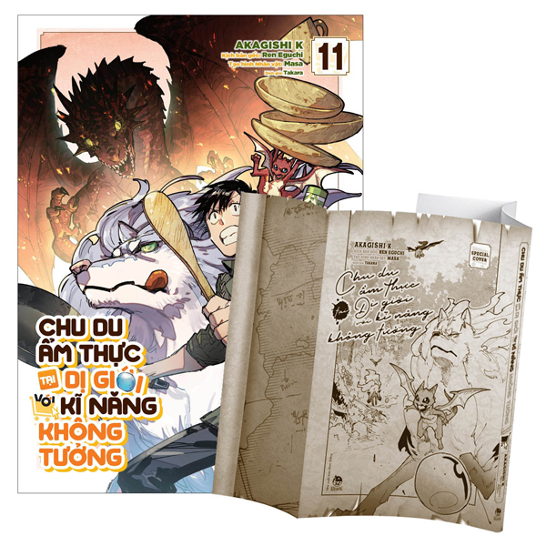 Bộ
						
										
										Chu Du Ẩm Thực Tại Dị Giới Với Kĩ Năng Không Tưởng - Tập 11 - Tặng Kèm Bìa Áo Đặc Biệt