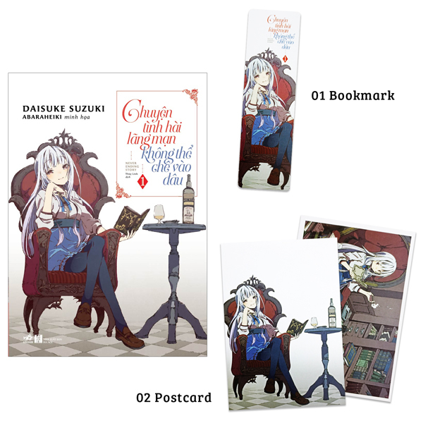 bộ chuyện tình hài lãng mạn không thể chê vào đâu - tập 1 - tặng kèm 1 bookmark + 2 postcard cho bản in đầu tiên