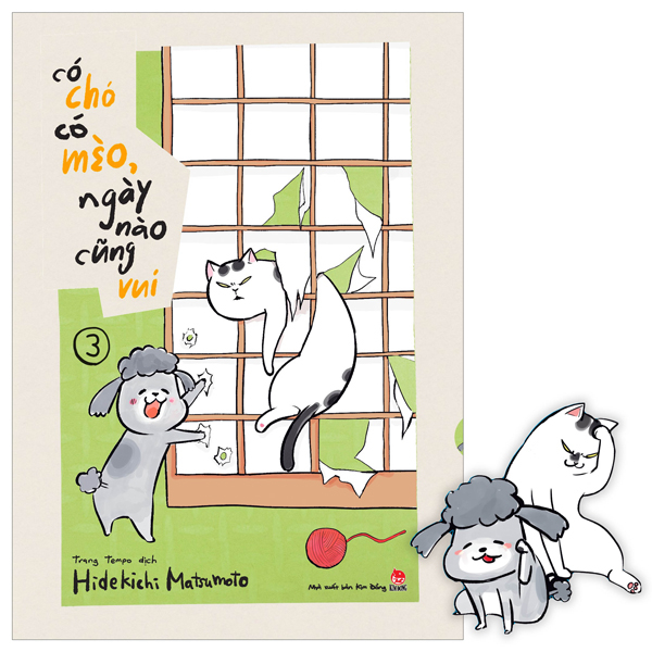 Bo
Co Cho Co Meo, Ngay Nao Cung Vui - Tap 3 - Tang Kem Bookmark