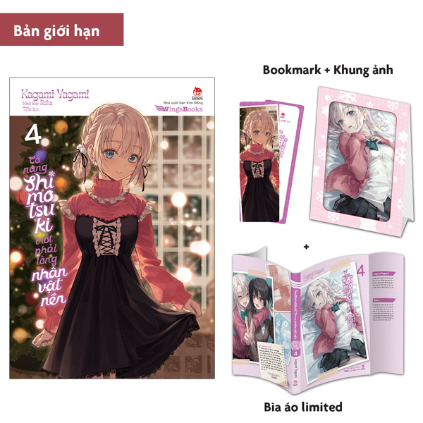 Bo
						
										
										Co Nang Shimotsuki Trot Phai Long Nhan Vat Nen - Tap 4 - Ban Gioi Han - Tang Kem Bookmark + Khung Anh + Bia Ao Limited