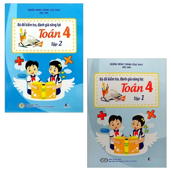 Bo
						
										
										Combo Bo De Kiem Tra, Danh Gia Nang Luc Toan 4: Tap 1 Va 2 (Bo 2 Tap)