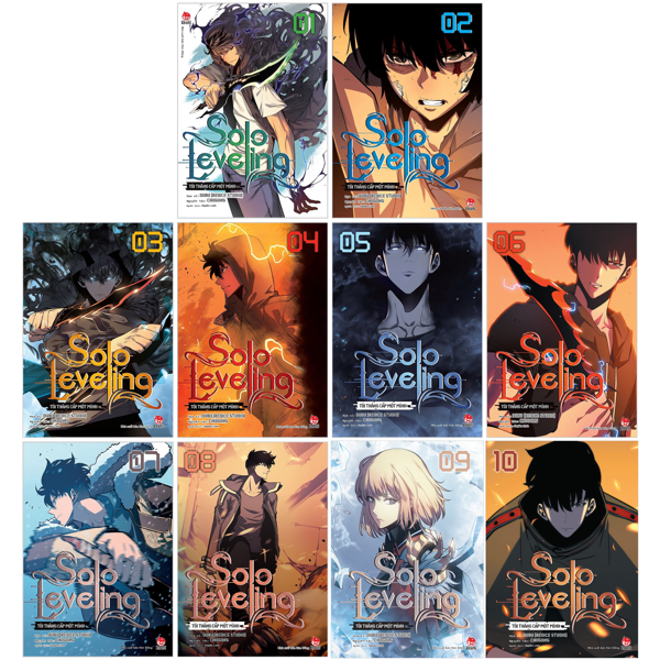Bộ
						
										
										Combo Manhwa - Solo Leveling - Tôi Thăng Cấp Một Mình: Tập 1 - 10 (Bộ 10 Tập)
