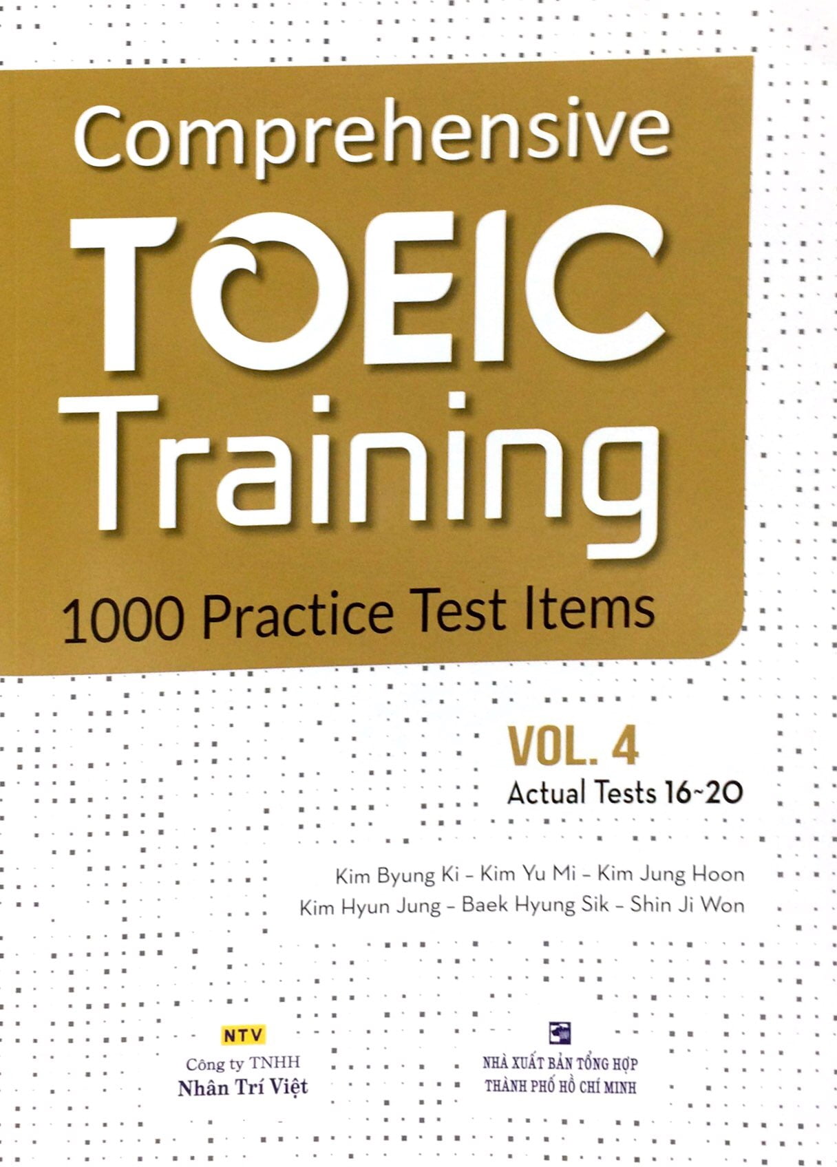 bộ comprehensive toeic training 1000 practice test items (vol 4) - kèm cd