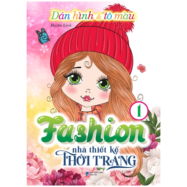 bộ dán hình và tô màu - fashion nhà thiết kế thời trang 1