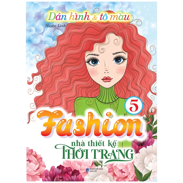 bộ dán hình và tô màu - fashion nhà thiết kế thời trang 5