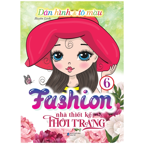 bộ dán hình và tô màu - fashion nhà thiết kế thời trang 6