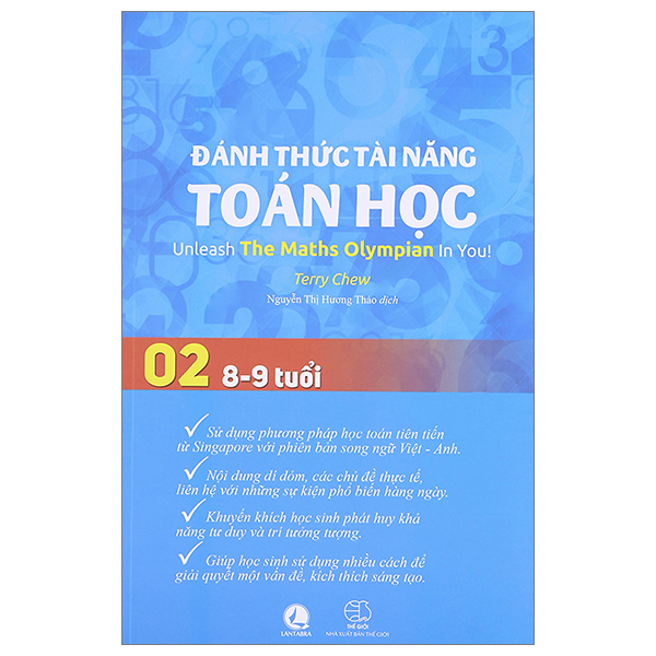 bộ đánh thức tài năng toán học - unleash the maths olympian in you! - tập 2 (8-9 tuổi) (tái bản 2023)