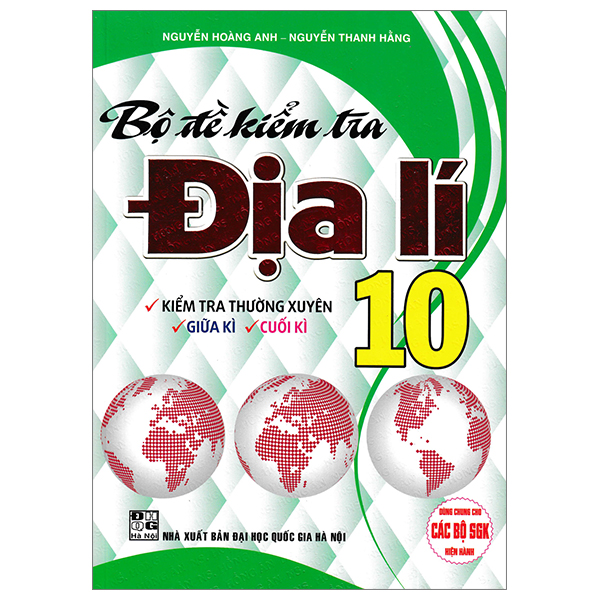 bộ đề kiểm tra địa lí 10