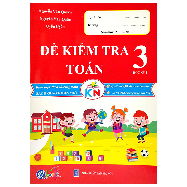 Bộ
						
										
										Đề Kiểm Tra Toán 3 - Học Kì 2 (Kết Nối) (2023)