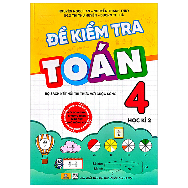 Bo
						
										
										De Kiem Tra Toan 4 - Hoc Ki 2 (Ket Noi Tri Thuc Voi Cuoc Song)