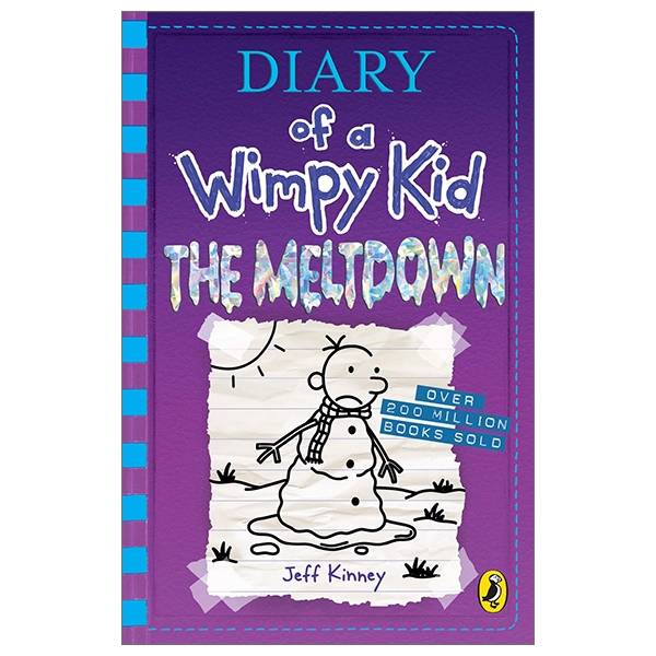 bộ diary of a wimpy kid 13: the meltdown paperback