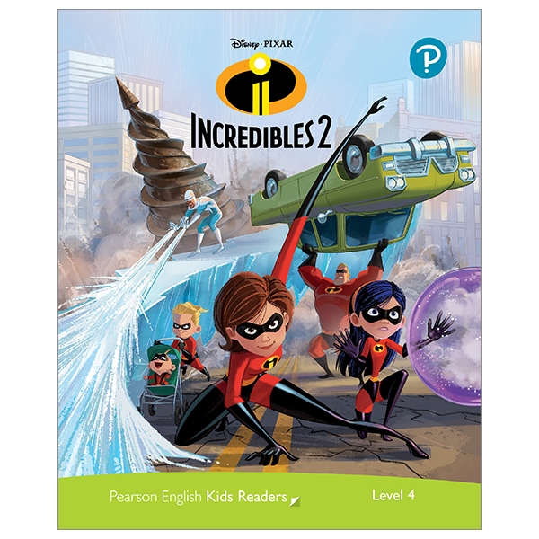 bộ disney kids readers level 4: the incredibles 2