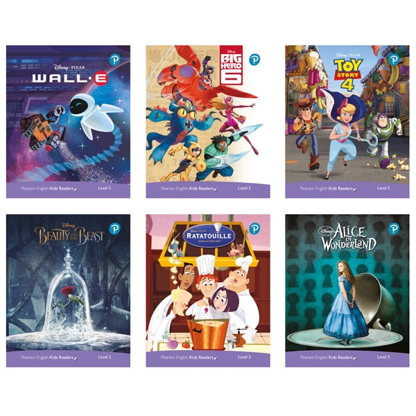 bộ disney kids readers level 5 pack of 6