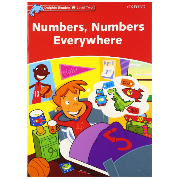 bộ dolphin readers level 2: numbers, numbers everywhere