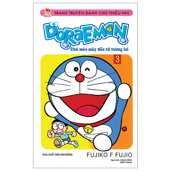 bộ doraemon - chú mèo máy đến từ tương lai - tập 3 (tái bản 2023)