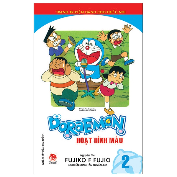 bộ doraemon - hoạt hình màu - tập 2 (tái bản 2020)