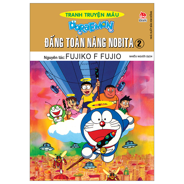 bộ doraemon - tranh truyện màu - đấng toàn năng nobita - tập 2 (tái bản 2023)