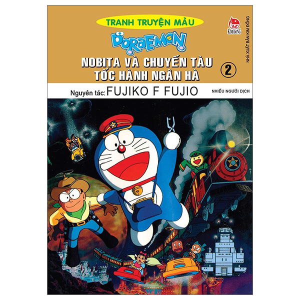 bộ doraemon - tranh truyện màu - nobita và chuyến tàu tốc hành ngân hà - tập 2 (tái bản 2023)