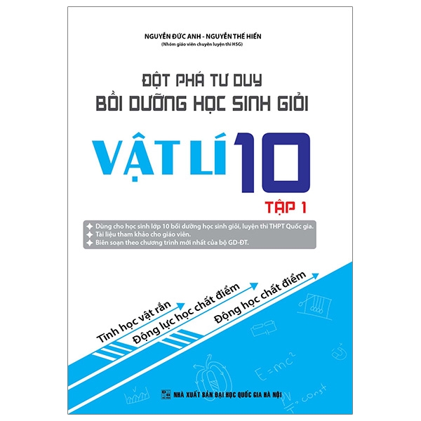 bộ đột phá tư duy bồi dưỡng học sinh giỏi vật lí 10 - tập 1