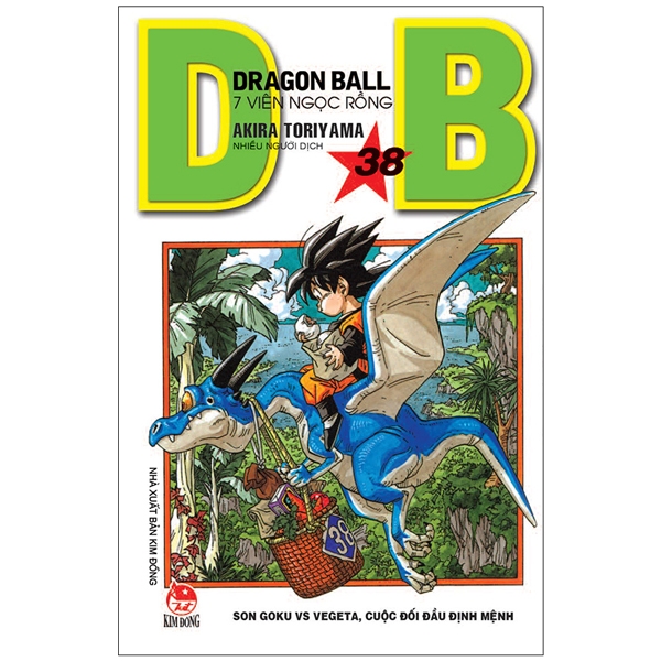 bộ dragon ball - 7 viên ngọc rồng - tập 38 - son goku vs vegeta, cuộc đối đầu định mệnh (tái bản 2022)