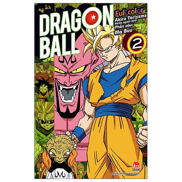 bộ dragon ball full color - phần sáu - ma buu - tập 2