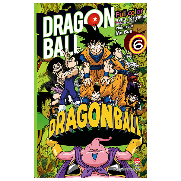 bộ dragon ball full color - phần sáu - ma buu - tập 6