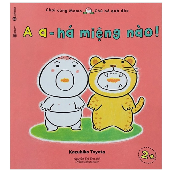 bộ ehon chơi cùng momo - a a, há miệng nào! (từ 2 tuổi)