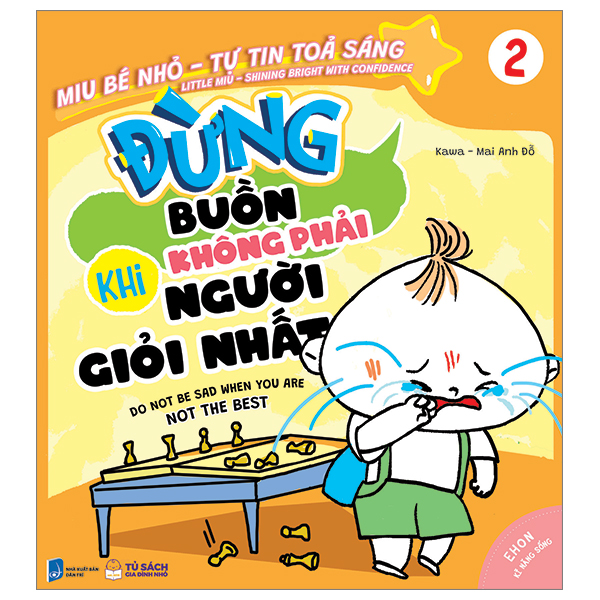 bộ ehon kỹ năng sống - miu bé nhỏ - tự tin tỏa sáng - tập 2 - đừng buồn khi không phải người giỏi nhất