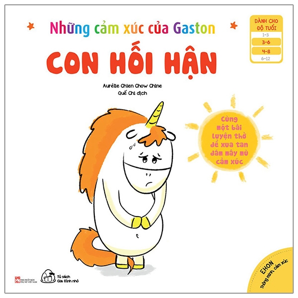 bộ ehon thông minh cảm xúc - những cảm xúc của gaston - con hối hận (từ 3 - 8 tuổi)