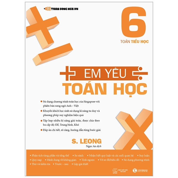 bộ em yêu toán học -toán tiểu học 6