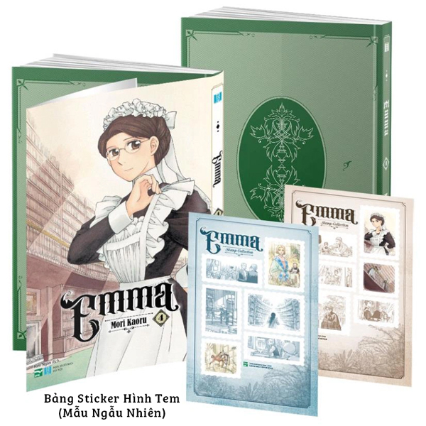 bộ emma - tập 4 - tặng kèm 1 bảng sticker hình tem (mẫu ngẫu nhiên)