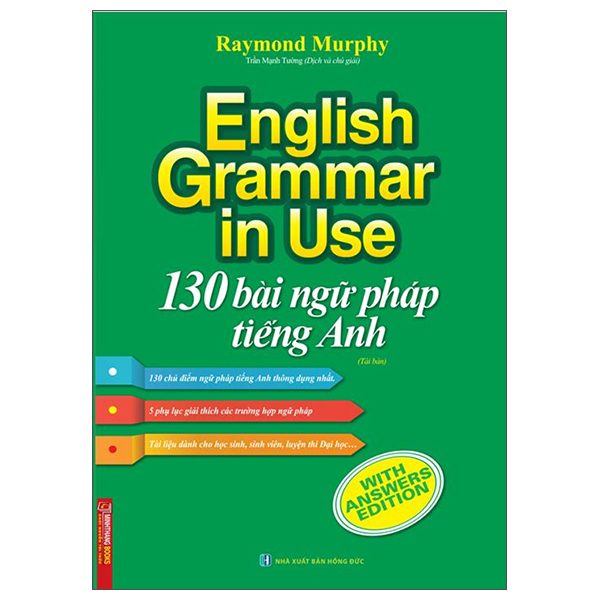 bộ english grammar in use - 130 bài ngữ pháp tiếng anh (tái bản)