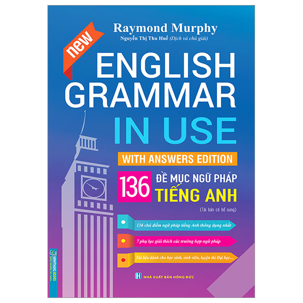 bộ english grammar in use - 136 đề mục ngữ pháp tiếng anh