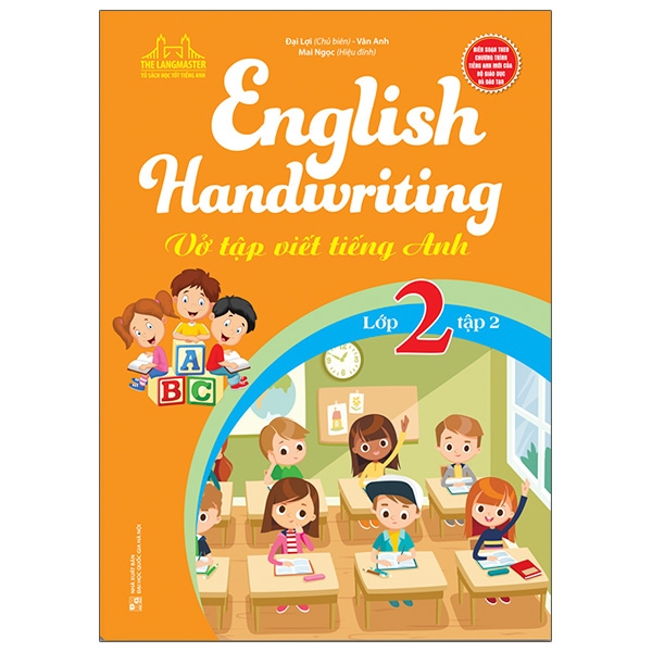 bộ english handwriting - vở tập viết tiếng anh lớp 2 - tập 2