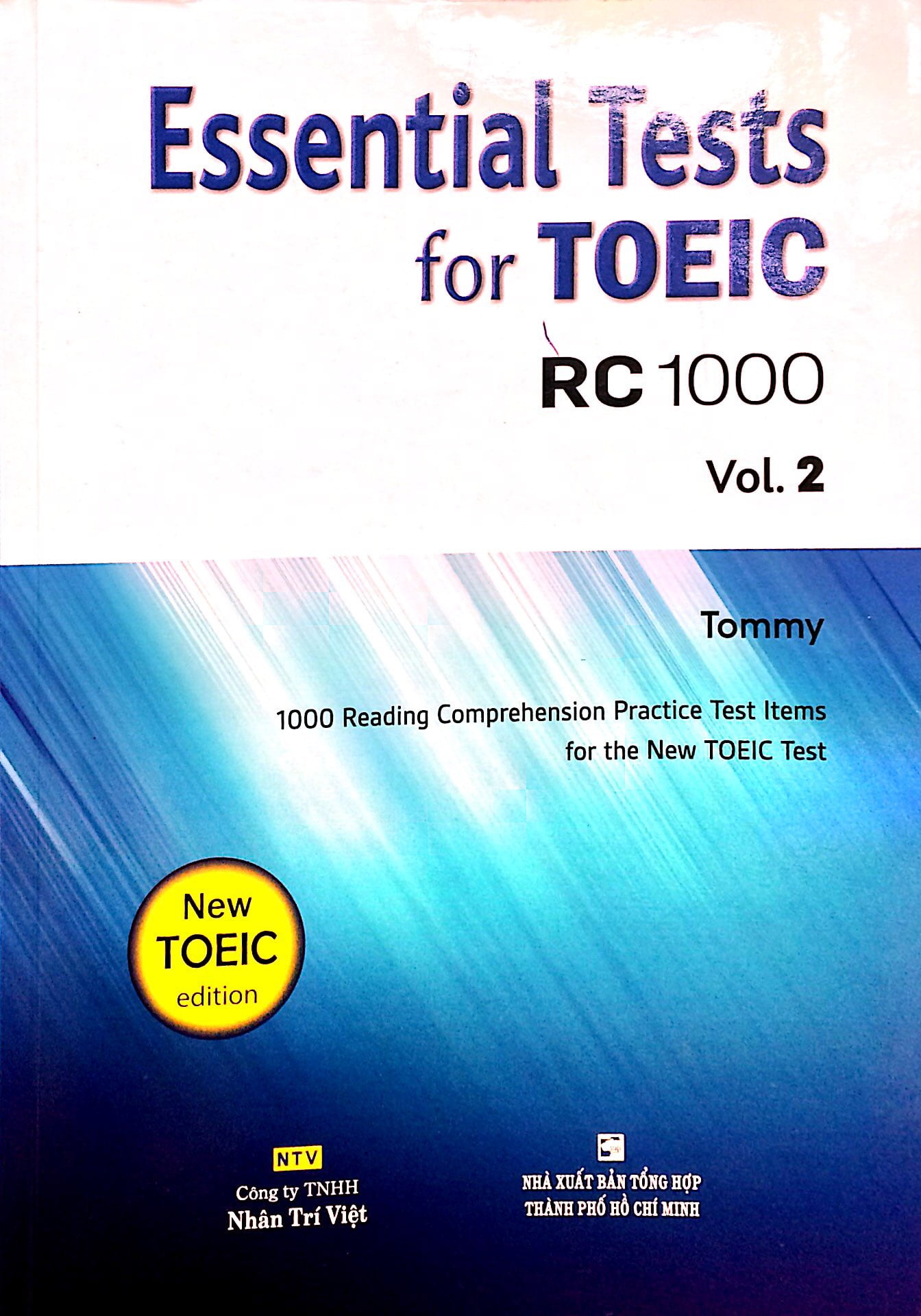 bộ essential test for toeic rc 1000 vol 2 (không cd)