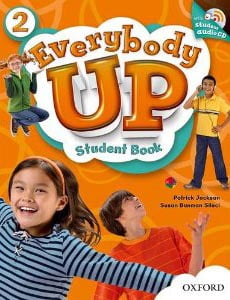 bộ everybody up 2 student book with audio cd pack