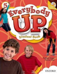 bộ everybody up 5 student book with audio cd pack