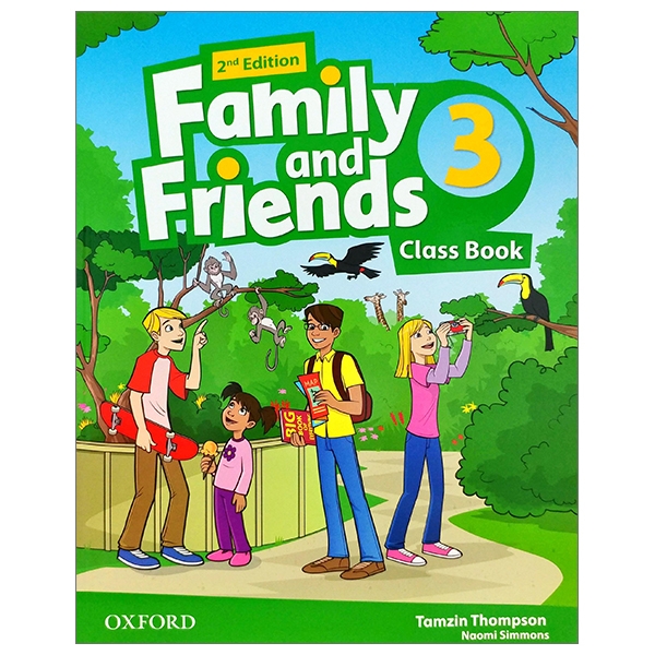 bộ family and friends: level 3: class book - second edition