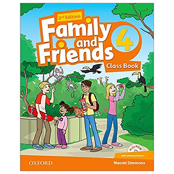 bộ family and friends: level 4: class book second edition