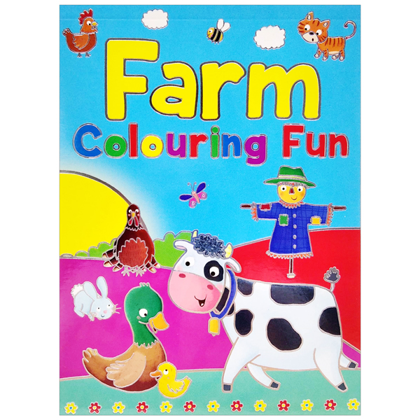 bộ farm colouring fun (book 2)