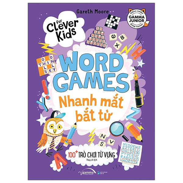 bộ for clever kids - word games: nhanh mắt bắt từ - 100+ trò chơi từ vựng